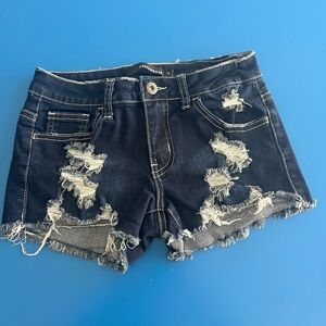 Contraband Girl’s Denim Shorts. Like New. Size 14